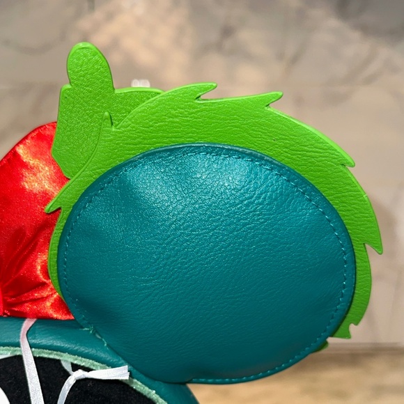 Disney Parks Loungefly Mickey & Minnie Holiday Christmas Glow Headband Ears NEW main image 5
